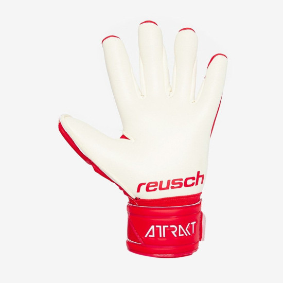 Sarung Tangan Kiper Reusch Attrakt Freegel Gold X Red White 5170935-3002