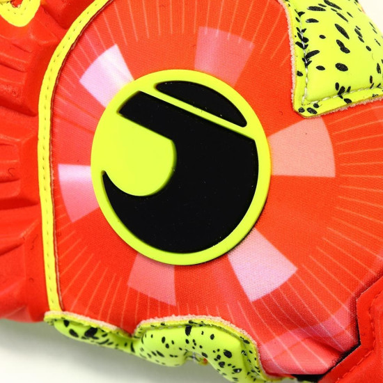 Sarung Tangan Kiper Uhlsport Dynamic Impulse Supergrip Dynamic Orange Fluo 101113801