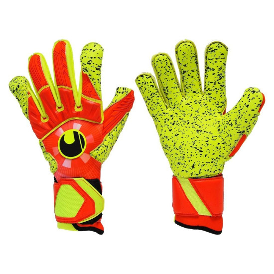 Sarung Tangan Kiper Uhlsport Dynamic Impulse Supergrip Dynamic Orange Fluo 101113801