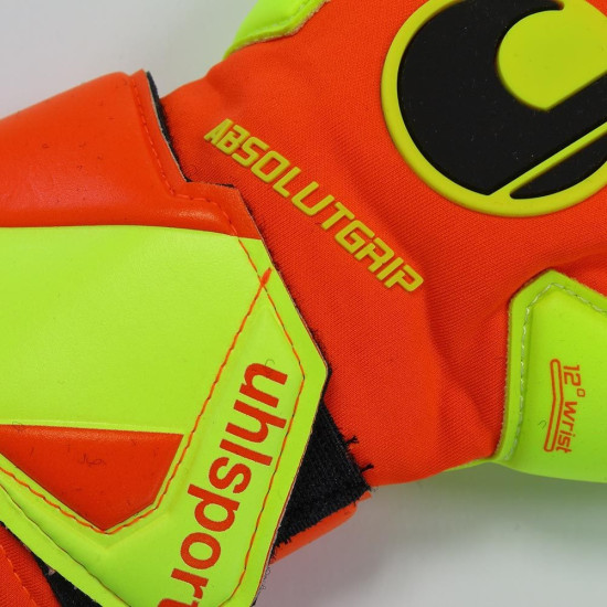 Sarung Tangan Kiper Uhlsport Dynamic Impulse Absolutgrip Reflex Dynamic Orange Fluo 101114101