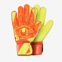 Sarung Tangan Kiper Uhlsport Dynamic Impulse Supersoft Dynamic Orange Fluo Yellow Black 101114501