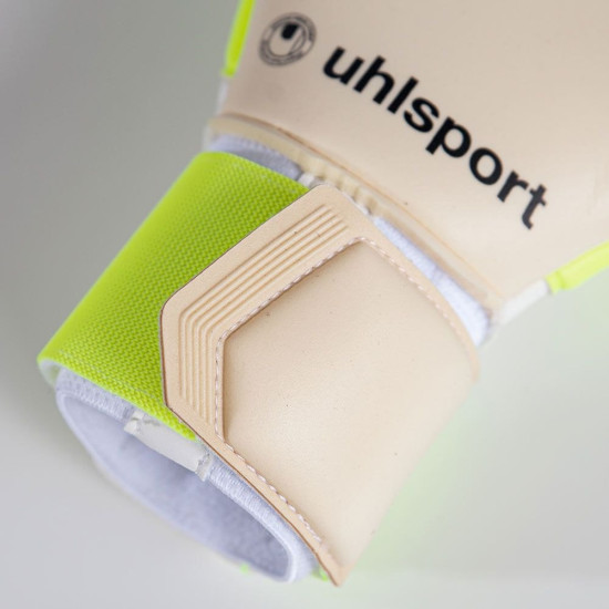 Sarung Tangan Kiper Uhlsport Pure Alliance Absolutgrip HN White Fluo 101116801