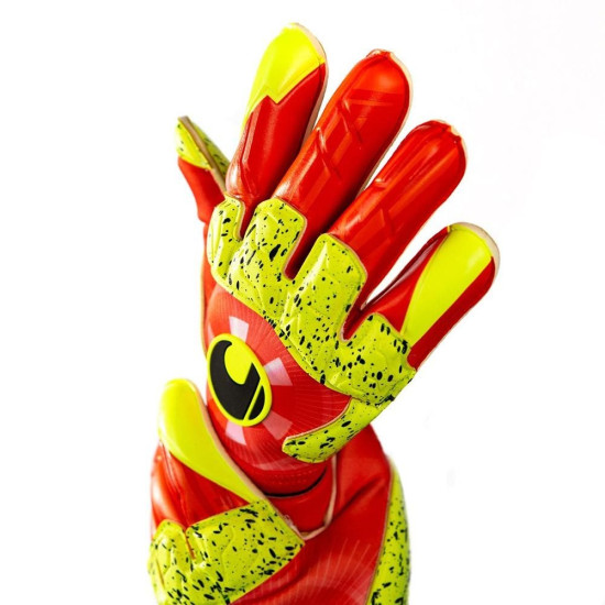 Sarung Tangan Kiper Uhlsport Dynamic Impulse Supergrip 360 Areola #282 Dynamic Orange Fluo 1011182012020