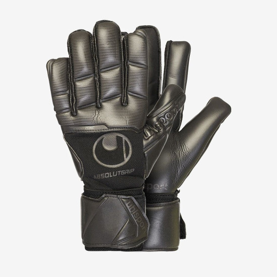 Sarung Tangan Kiper Uhlsport Comfort Absolutgrip Black 101121601-01000