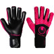 Sarung Tangan Kiper Uhlsport Hyperblack Pink Absolutgrip HN #325 Black Pink 1011235032021