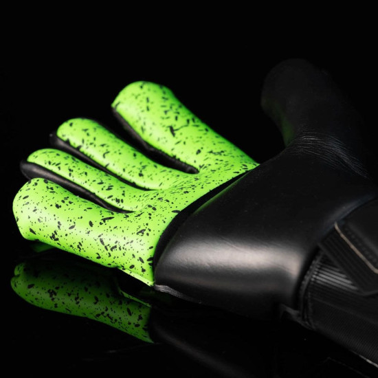 Sarung Tangan Kiper Uhlsport Hyperflex HN Black Fluo Green 101128601