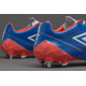 Sepatu Bola Umbro Velocita II Pro SG Dazzing Blue White Fiery Coral 81105U-DR2