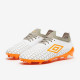 Sepatu Bola Umbro Velocita VI Pro FG White Carrot Gray 81588U-JM9