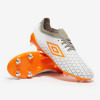 Sepatu Bola Umbro Velocita V Pro SG White Carrot Gray 81589U-JM9