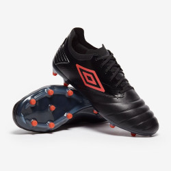 Sepatu Bola Umbro Tocco Pro FG Black Cherry Tomato 81650U-CMM