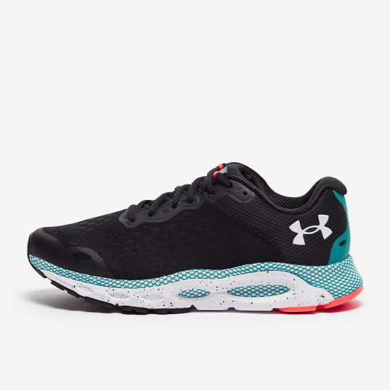 Sepatu Lari Under Armour HOVR Infinite 3 Black Cerulean White 3023540-005