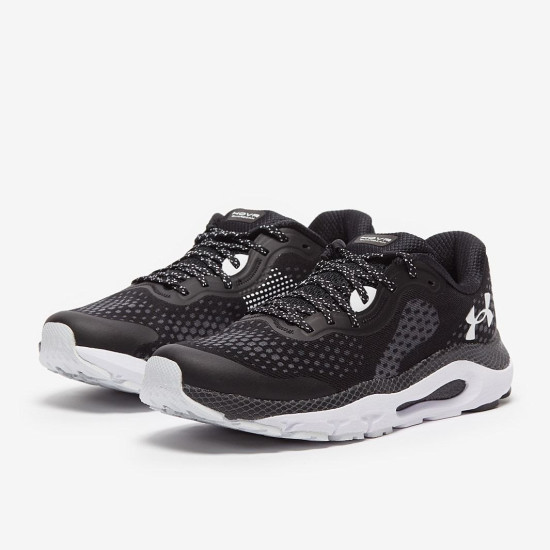 Sepatu Lari Under Armour HOVR Guardian 3 Black Black White 3023542-001