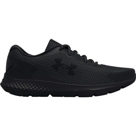 Sepatu Lari Under Armour Charged Rogue 3 Black 3024877 003-8.5