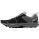 Sepatu Lari Under Armour HOVR Dark Sky Trail Black Halo Grey 3025852-001-6